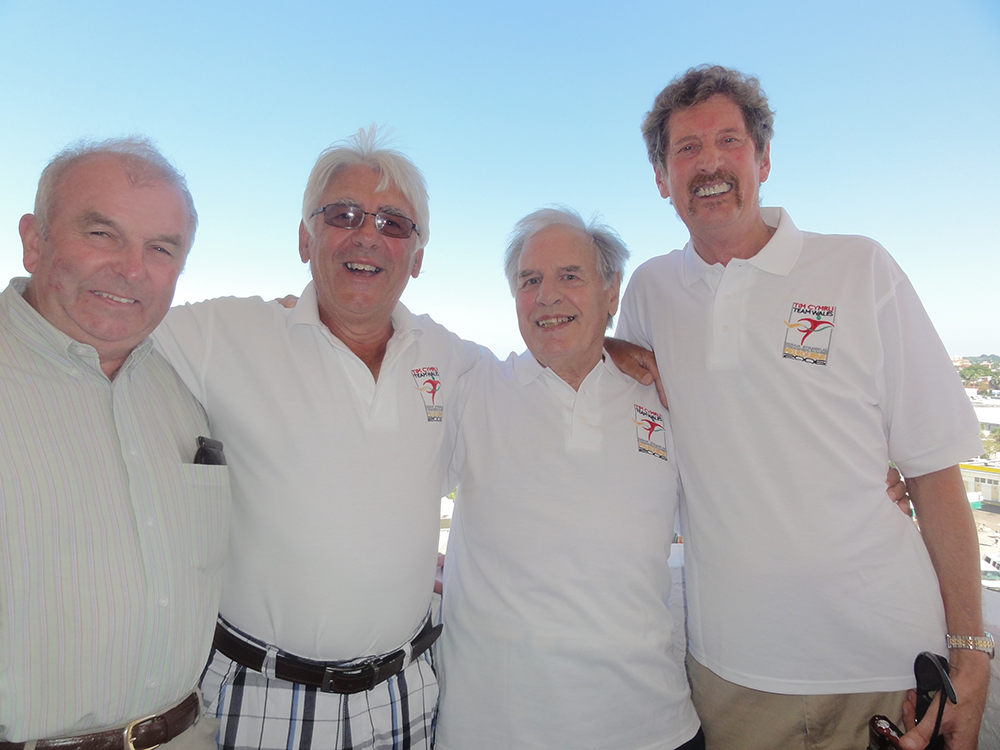Jeff Kirby, Clive Williams, Ron Jones, Bob Maplestone Florida 2012